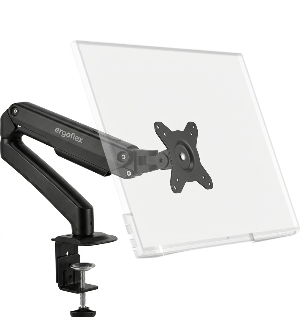 Ergoflex EF X8 Siyah 17-32inch Amortisörlü 9 kg Monitör Standı 2026 Versiyon